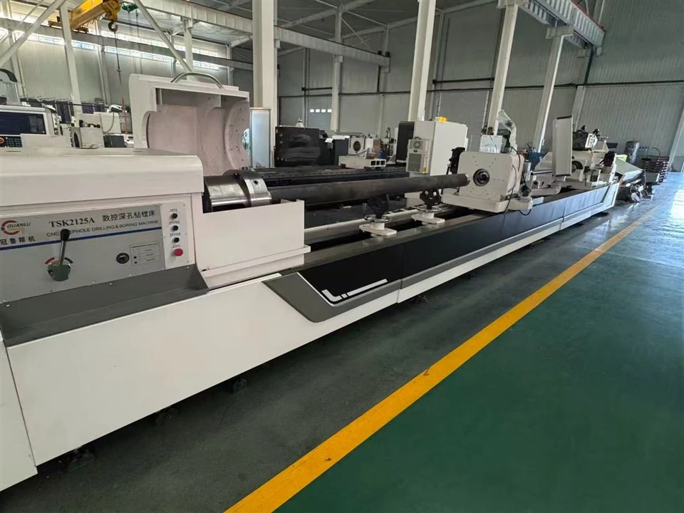 BTA Deep Hole Drill Machine With PLC