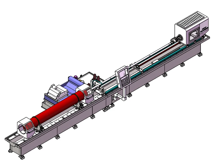 PLC Controlled Hydraulic Cylinder Deep Hole Honing Equipment