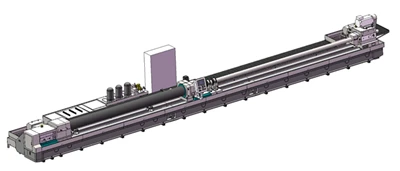 Heavy Duty Deep Hole Boring Machine TSK2120A 2000mm Processing Depth, Dual 37KW Spindle Motor For Precision Deep Hole Machining
