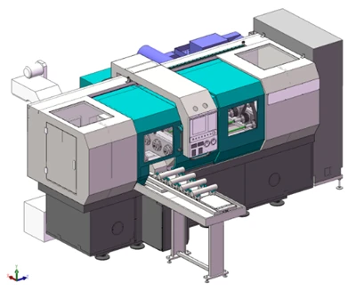 High-Efficiency 4-Spindle Deep Hole Gun Drilling Machine
