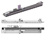 TSK2120A×2000mm Deep Hole Drilling And Boring Machine 2000mm Max Processing Depth