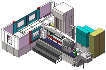 Three Coordinate CNC Deep Hole Drilling Machine