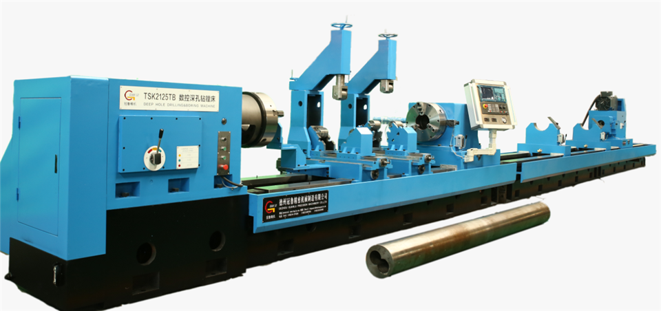 Twin Barrel Deep Hole Drilling And Boring Machine